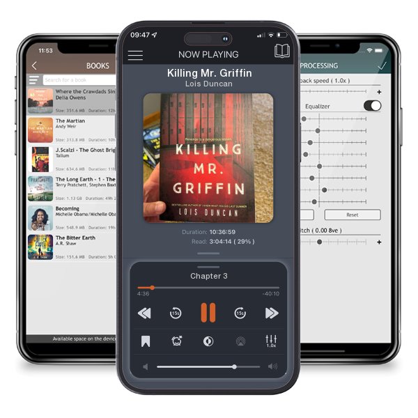 Download fo free audiobook Killing Mr. Griffin by Lois Duncan and listen anywhere on your iOS devices in the ListenBook app.