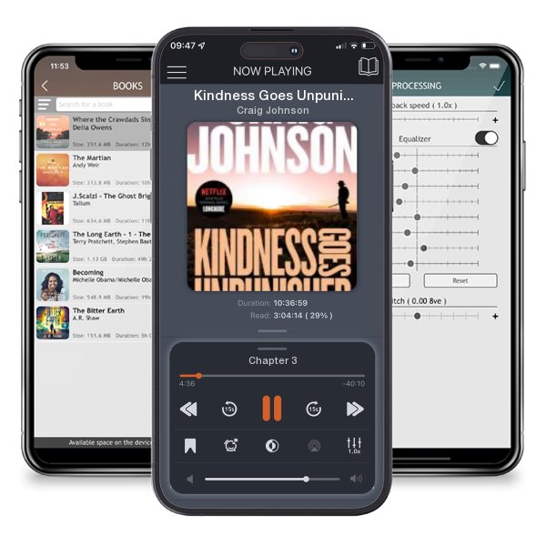 Download fo free audiobook Kindness Goes Unpunished by Craig Johnson and listen anywhere on your iOS devices in the ListenBook app.