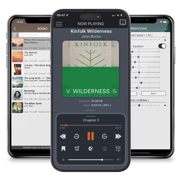 Download fo free audiobook Kinfolk Wilderness by John Burns and listen anywhere on your iOS devices in the ListenBook app.