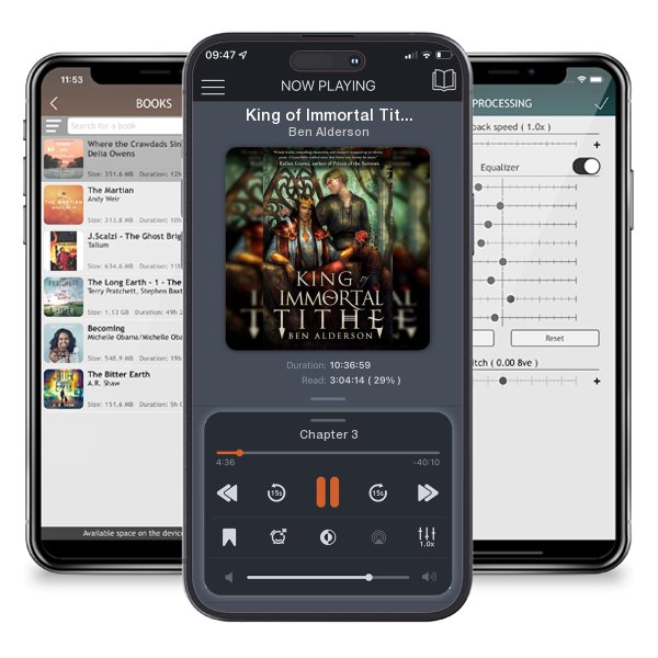 Download fo free audiobook King of Immortal Tithe by Ben Alderson and listen anywhere on your iOS devices in the ListenBook app.