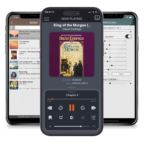 Download fo free audiobook King of the Murgos (The Malloreon, #2) by David Eddings and listen anywhere on your iOS devices in the ListenBook app.