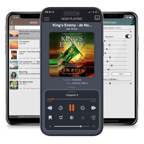 Download fo free audiobook King's Enemy - de Norton trilogy by Ian Ross and listen anywhere on your iOS devices in the ListenBook app.