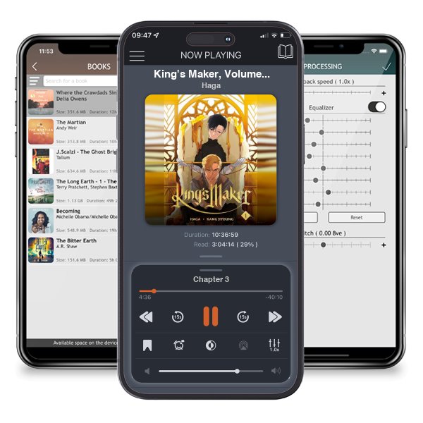 Download fo free audiobook King\'s Maker, Volume 1 - King\'s Maker by Haga and listen anywhere on your iOS devices in the ListenBook app.
