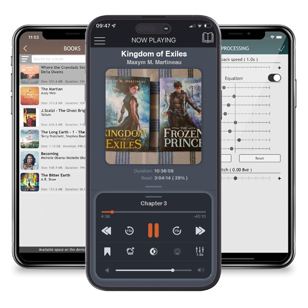 Download fo free audiobook Kingdom of Exiles by Maxym M. Martineau and listen anywhere on your iOS devices in the ListenBook app.