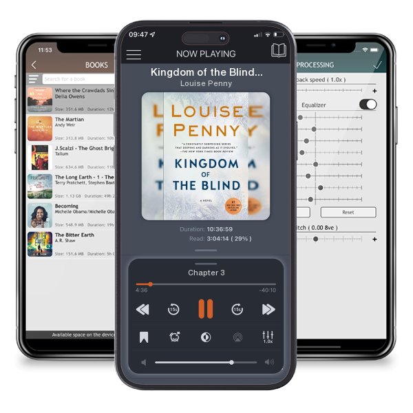 Download fo free audiobook Kingdom of the Blind: A Chief Inspector Gamache Novel by Louise Penny and listen anywhere on your iOS devices in the ListenBook app.