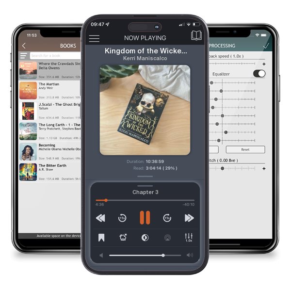 Download fo free audiobook Kingdom of the Wicked by Kerri Maniscalco and listen anywhere on your iOS devices in the ListenBook app.