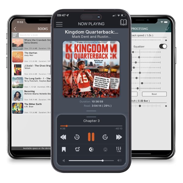 Download fo free audiobook Kingdom Quarterback: Patrick Mahomes, the Kansas City Chiefs,... by Mark Dent and Rustin Dodd and listen anywhere on your iOS devices in the ListenBook app.