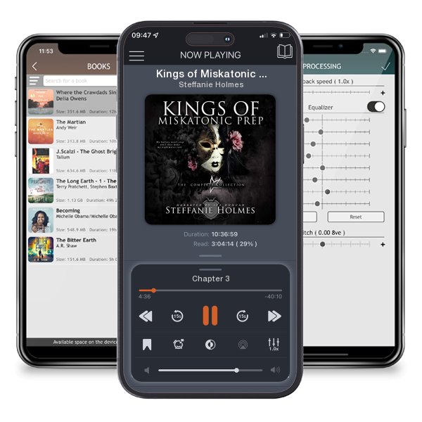Download fo free audiobook Kings of Miskatonic Prep by Steffanie Holmes and listen anywhere on your iOS devices in the ListenBook app.