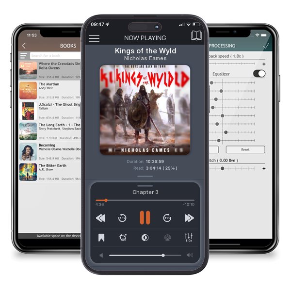 Download fo free audiobook Kings of the Wyld by Nicholas Eames and listen anywhere on your iOS devices in the ListenBook app.