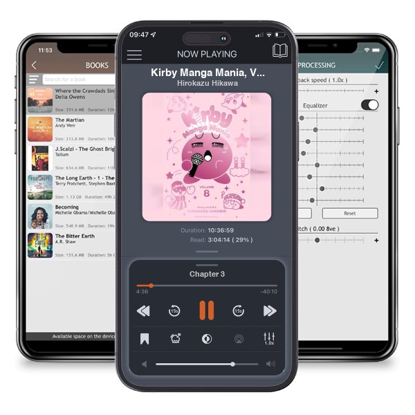 Download fo free audiobook Kirby Manga Mania, Vol. 8 Volume 8 - Kirby Manga Mania by Hirokazu Hikawa and listen anywhere on your iOS devices in the ListenBook app.