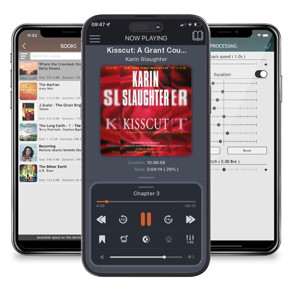 Download fo free audiobook Kisscut: A Grant County Thriller by Karin Slaughter and listen anywhere on your iOS devices in the ListenBook app.