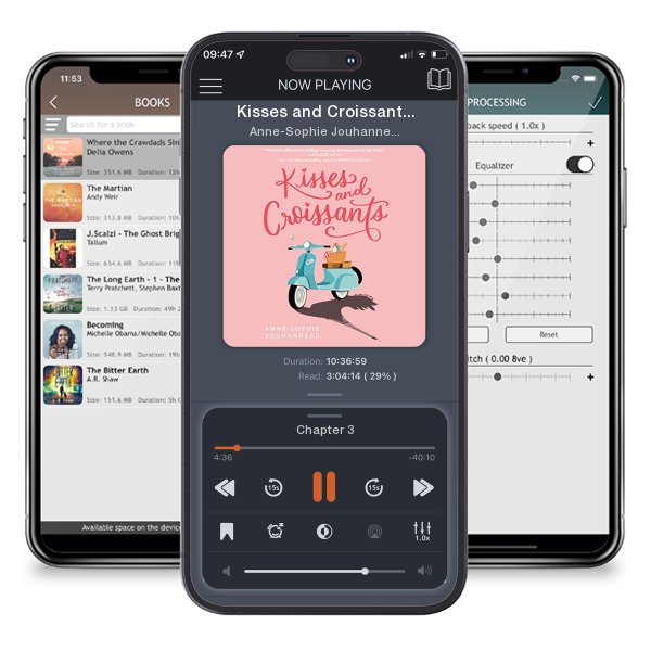Download fo free audiobook Kisses and Croissants by Anne-Sophie Jouhanneau and listen anywhere on your iOS devices in the ListenBook app.