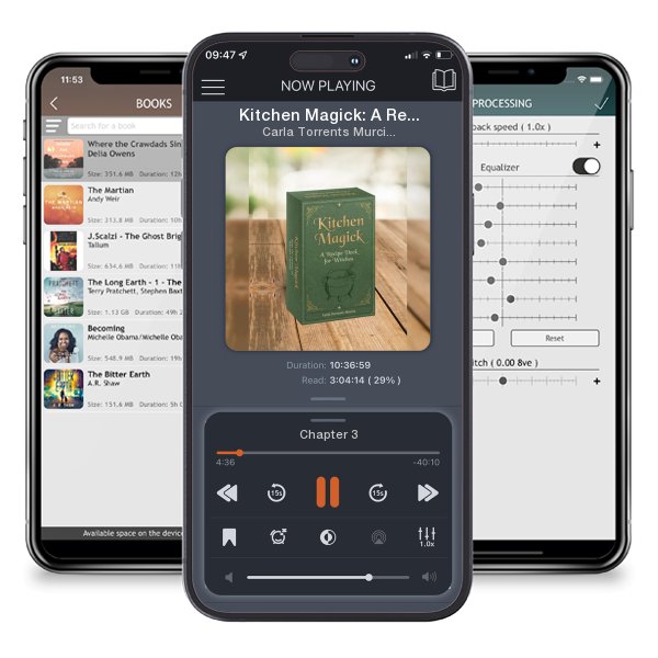 Download fo free audiobook Kitchen Magick: A Recipe Deck for Witches by Carla Torrents Murcia and listen anywhere on your iOS devices in the ListenBook app.