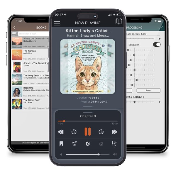Download fo free audiobook Kitten Lady's Cativity Book: Coloring, Crafts, and Activities... by Hannah Shaw and Megan Lynn Kott and listen anywhere on your iOS devices in the ListenBook app.