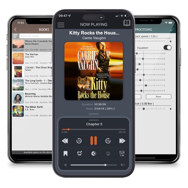 Download fo free audiobook Kitty Rocks the House (Kitty Norville, #11) by Carrie Vaughn and listen anywhere on your iOS devices in the ListenBook app.
