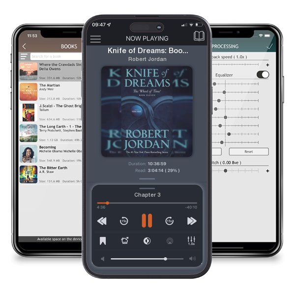Download fo free audiobook Knife of Dreams: Book Eleven of 'The Wheel of Time' by Robert Jordan and listen anywhere on your iOS devices in the ListenBook app.