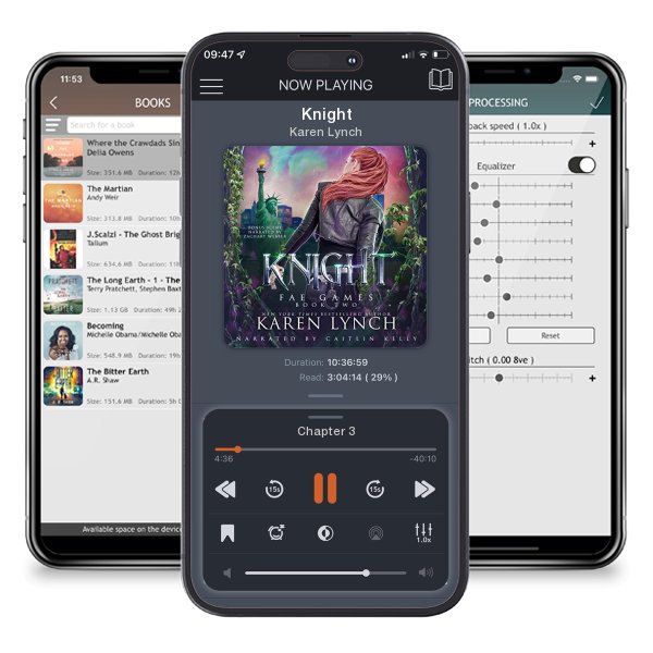 Download fo free audiobook Knight by Karen Lynch and listen anywhere on your iOS devices in the ListenBook app.