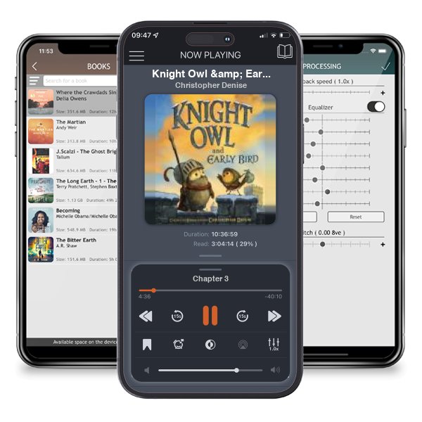 Download fo free audiobook Knight Owl & Early Bird by Christopher Denise and listen anywhere on your iOS devices in the ListenBook app.