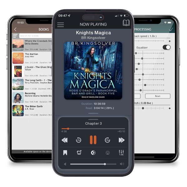 Download fo free audiobook Knights Magica by BR Kingsolver and listen anywhere on your iOS devices in the ListenBook app.
