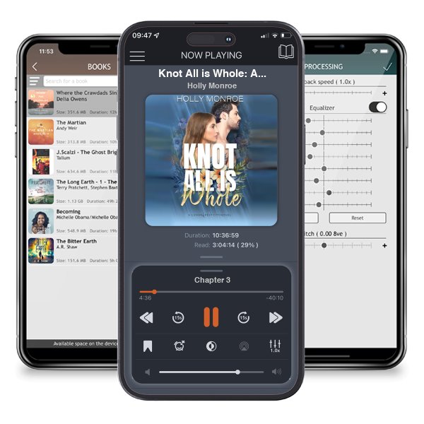 Download fo free audiobook Knot All is Whole: A Lunarcrest City Omegaverse by Holly Monroe and listen anywhere on your iOS devices in the ListenBook app.