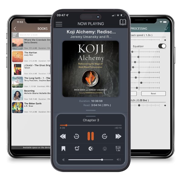 Download fo free audiobook Koji Alchemy: Rediscovering the Magic of Mold-Based... by Jeremy Umansky and Rich Shih and listen anywhere on your iOS devices in the ListenBook app.
