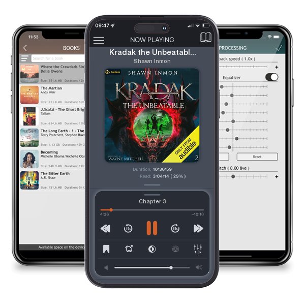Download fo free audiobook Kradak the Unbeatable by Shawn Inmon and listen anywhere on your iOS devices in the ListenBook app.