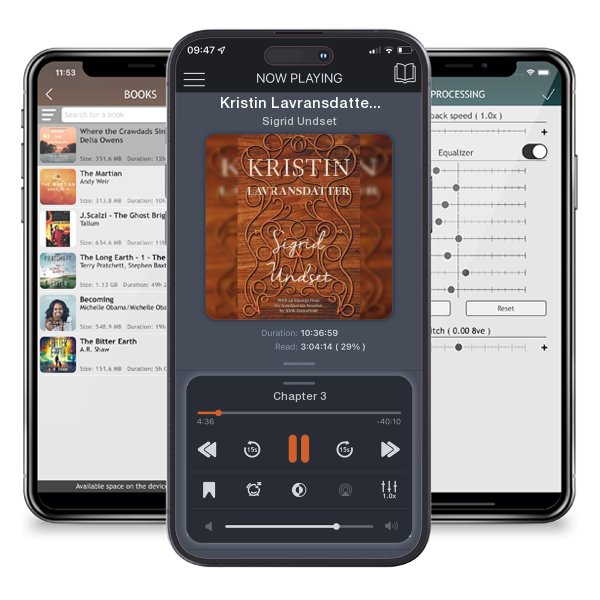 Download fo free audiobook Kristin Lavransdatter by Sigrid Undset and listen anywhere on your iOS devices in the ListenBook app.