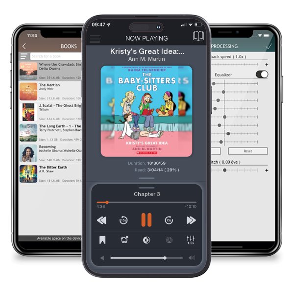 Download fo free audiobook Kristy's Great Idea: A Graphic Novel (The Baby-Sitters Club #1) (The Baby-Sitters Club Graphix) by Ann M. Martin and listen anywhere on your iOS devices in the ListenBook app.