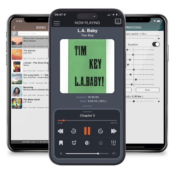 Download fo free audiobook L.A. Baby by Tim Key and listen anywhere on your iOS devices in the ListenBook app.