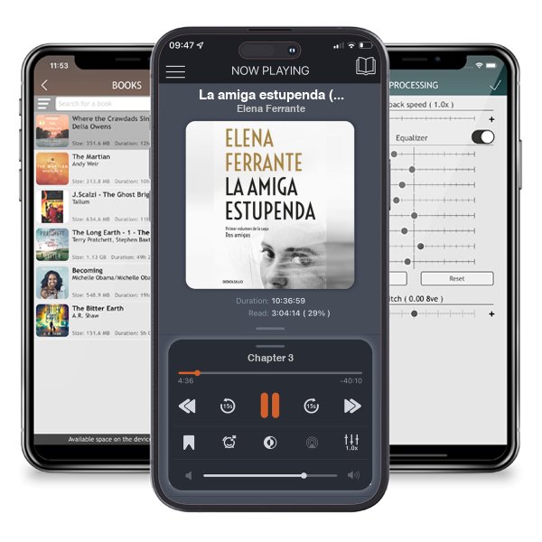 Descargar audiolibro gratis La amiga estupenda (Dos amigas 1) / My Brilliant Friend by Elena Ferrante y escuchar en cualquier lugar en sus dispositivos iOS en la aplicación ListenBook.