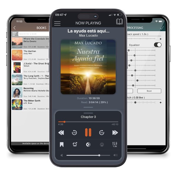 Descargar audiolibro gratis La ayuda está aquí: Enfrenta los desafíos de la vida con el poder del Espíritu by Max Lucado y escuchar en cualquier lugar en sus dispositivos iOS en la aplicación ListenBook.