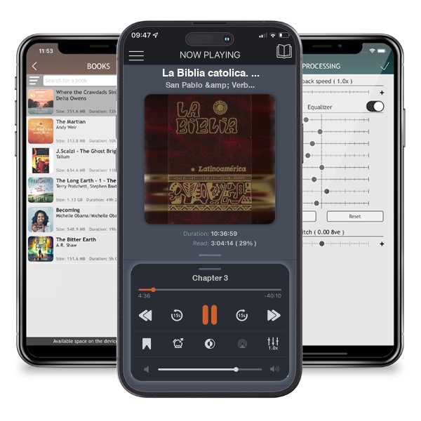 Descargar audiolibro gratis La Biblia catolica. Latinoamerica (bolsillo tapa dura) by San Pablo & Verbo Divino y escuchar en cualquier lugar en sus dispositivos iOS en la aplicación ListenBook.