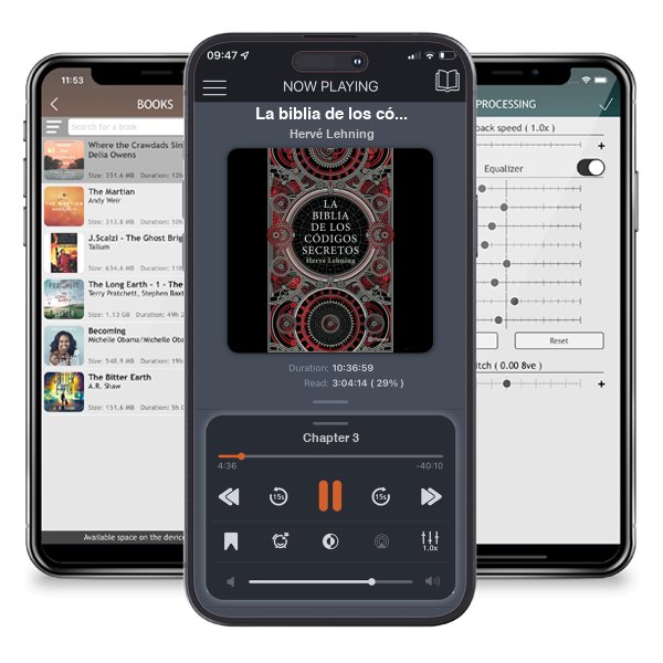 Descargar audiolibro gratis La biblia de los códigos secretos by Hervé Lehning y escuchar en cualquier lugar en sus dispositivos iOS en la aplicación ListenBook.