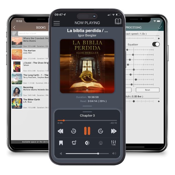 Descargar audiolibro gratis La biblia perdida / The Lost Bible by Igor Bergler y escuchar en cualquier lugar en sus dispositivos iOS en la aplicación ListenBook.