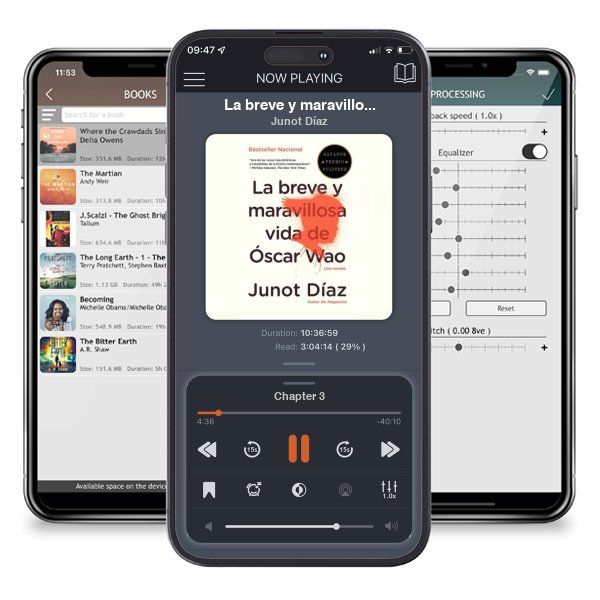 Descargar audiolibro gratis La breve y maravillosa vida de Oscar Wao (The Brief Wondrous Life of Oscar Wao) by Junot Díaz y escuchar en cualquier lugar en sus dispositivos iOS en la aplicación ListenBook.