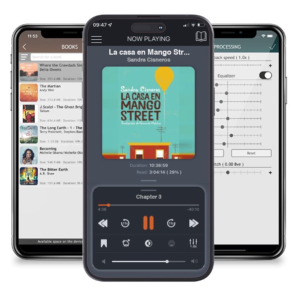 Descargar audiolibro gratis La casa en Mango Street (The House on Mango Street) by Sandra Cisneros y escuchar en cualquier lugar en sus dispositivos iOS en la aplicación ListenBook.