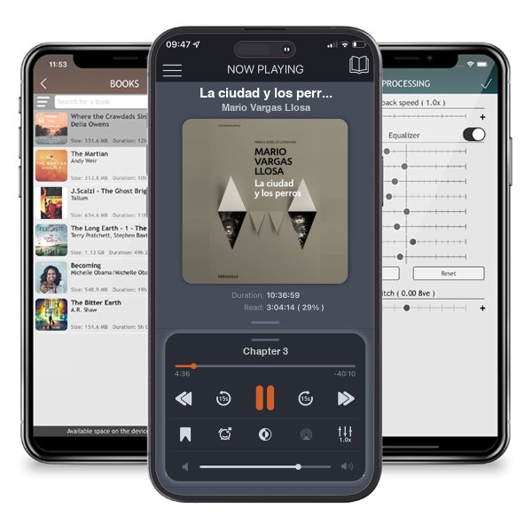 Descargar audiolibro gratis La ciudad y los perros / The Time of the Hero by Mario Vargas Llosa y escuchar en cualquier lugar en sus dispositivos iOS en la aplicación ListenBook.