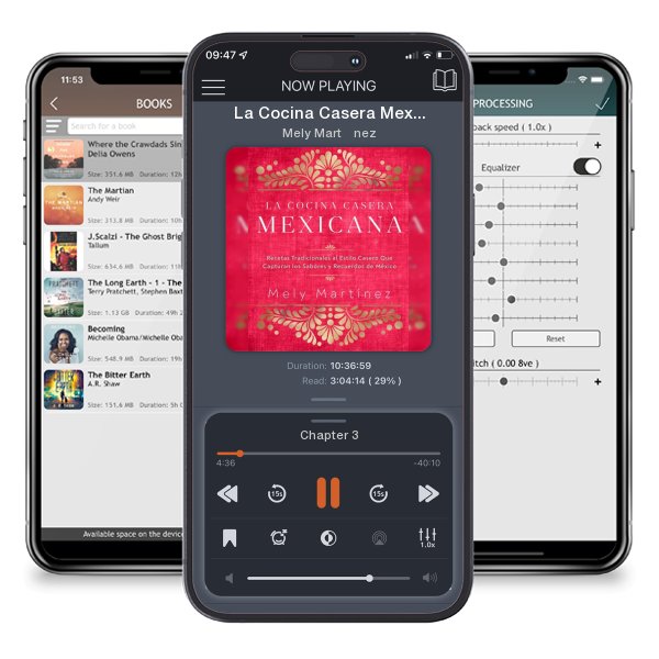 Download fo free audiobook La Cocina Casera Mexicana / The Mexican Home Kitchen (Spanish... by Mely Martínez and listen anywhere on your iOS devices in the ListenBook app.