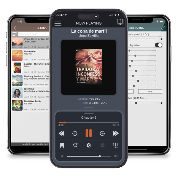 Download fo free audiobook La copa de marfil by Jose Zorrilla and listen anywhere on your iOS devices in the ListenBook app.