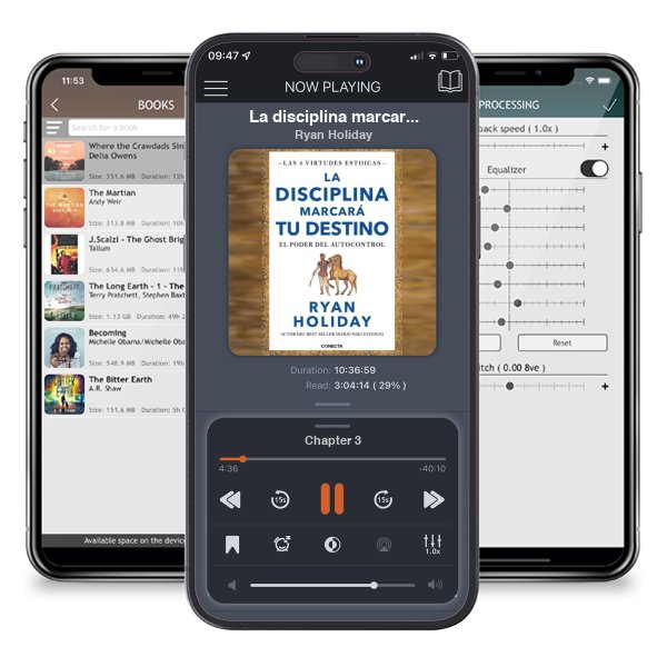 Descargar audiolibro gratis La disciplina marcará tu destino / Discipline Is Destiny: The Power of Self-Cont rol by Ryan Holiday y escuchar en cualquier lugar en sus dispositivos iOS en la aplicación ListenBook.