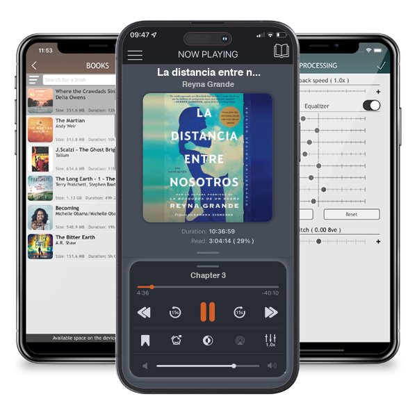 Descargar audiolibro gratis La distancia entre nosotros (The Distance Between Us) by Reyna Grande y escuchar en cualquier lugar en sus dispositivos iOS en la aplicación ListenBook.