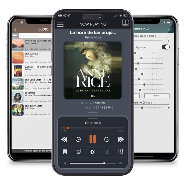 Descargar audiolibro gratis La hora de las brujas / The Witching Hour by Anne Rice y escuchar en cualquier lugar en sus dispositivos iOS en la aplicación ListenBook.