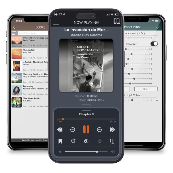 Descargar audiolibro gratis La invención de Morel / The Invention of Morel by Adolfo Bioy Casares y escuchar en cualquier lugar en sus dispositivos iOS en la aplicación ListenBook.