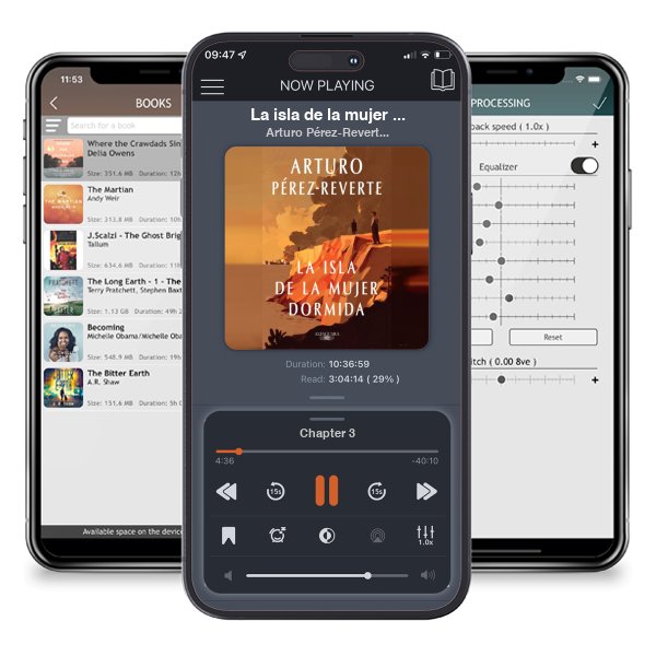 Descargar audiolibro gratis La isla de la mujer dormida / Island of the Sleeping Woman by Arturo Pérez-Reverte y escuchar en cualquier lugar en sus dispositivos iOS en la aplicación ListenBook.