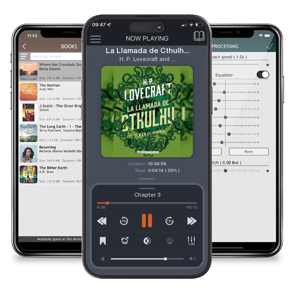 Download fo free audiobook La Llamada de Cthulhu by H. P. Lovecraft and John Coulhart and listen anywhere on your iOS devices in the ListenBook app.