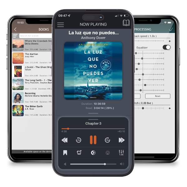 Descargar audiolibro gratis La luz que no puedes ver / All the Light We Cannot See by Anthony Doerr y escuchar en cualquier lugar en sus dispositivos iOS en la aplicación ListenBook.