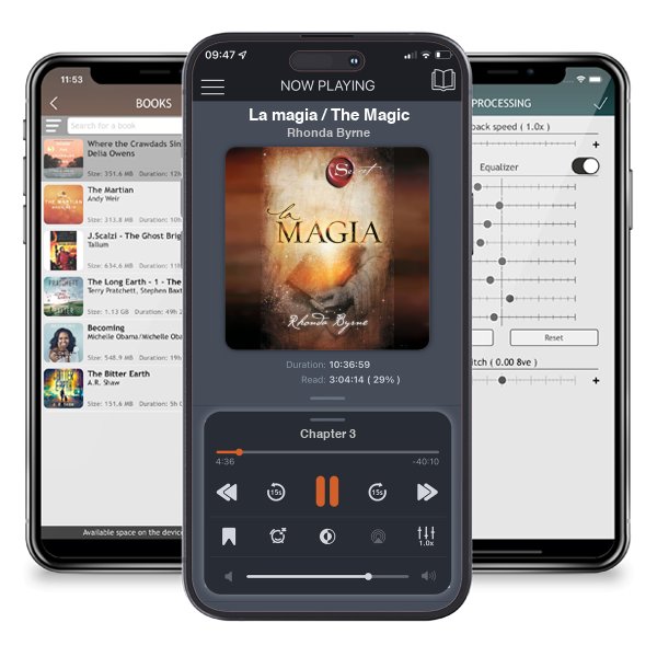 Descargar audiolibro gratis La magia / The Magic by Rhonda Byrne y escuchar en cualquier lugar en sus dispositivos iOS en la aplicación ListenBook.