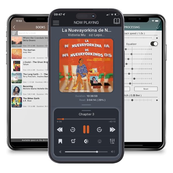 Download fo free audiobook La Nuevayorkina de Nuevayorkinos (Large Print / Paperback) by Victoria Muñoz-Lepore and listen anywhere on your iOS devices in the ListenBook app.