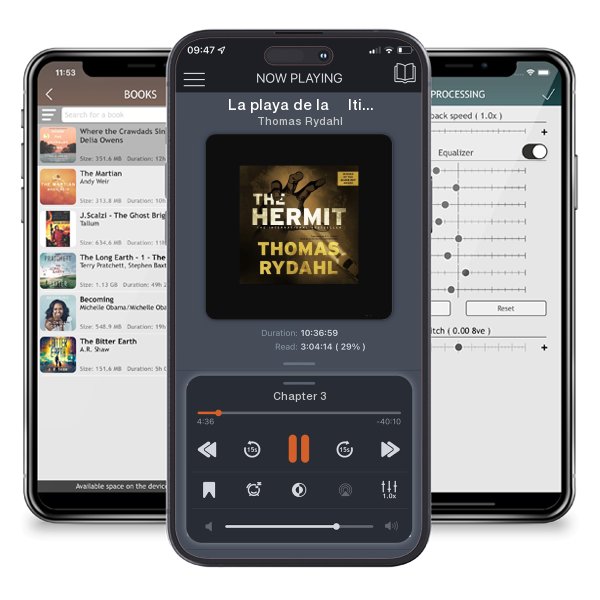 Download fo free audiobook La playa de la última locura by Thomas Rydahl and listen anywhere on your iOS devices in the ListenBook app.