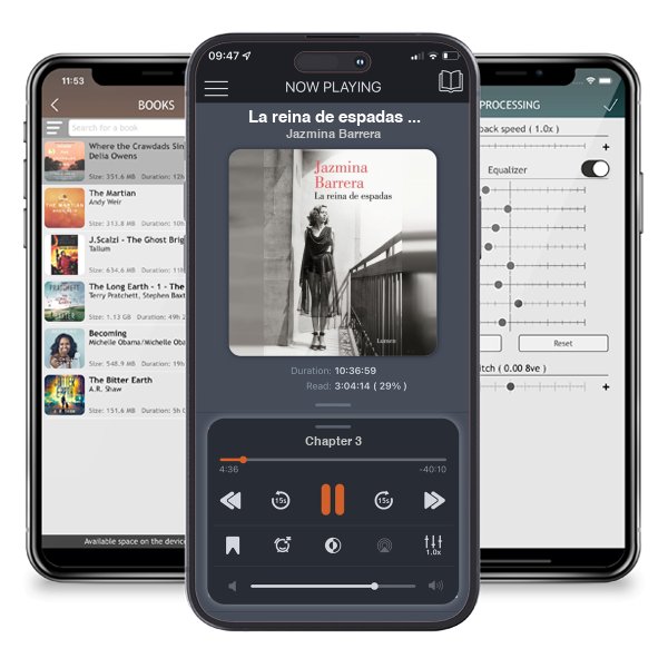 Descargar audiolibro gratis La reina de espadas / Queen of Spades by Jazmina Barrera y escuchar en cualquier lugar en sus dispositivos iOS en la aplicación ListenBook.